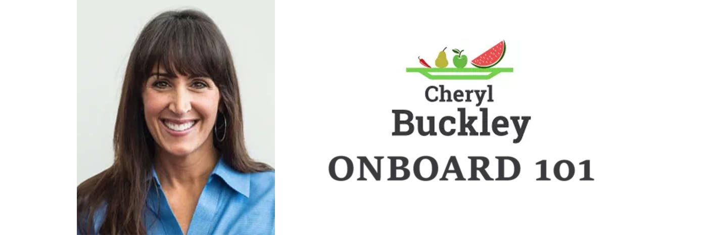 Cheryl Buckley Onboard 101